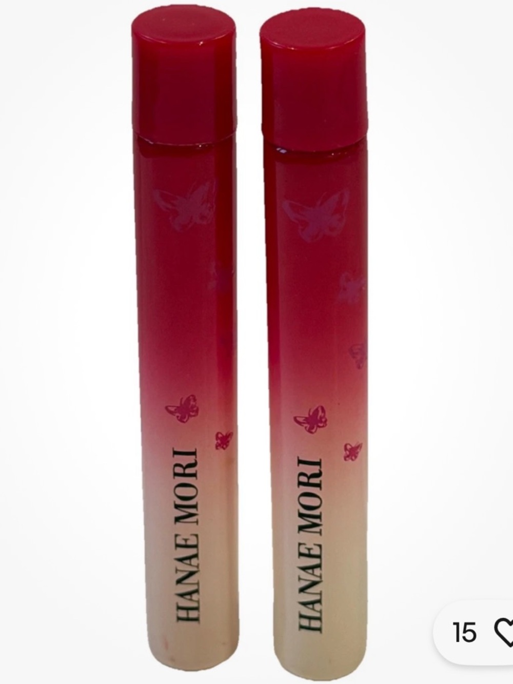 2X Hanae Mori by Hanae Mori EDT Rollerball 0.34 oz Mini Rare BNWOB